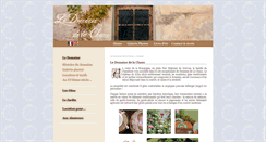 Desktop Screenshot of gites-lachaux.fr